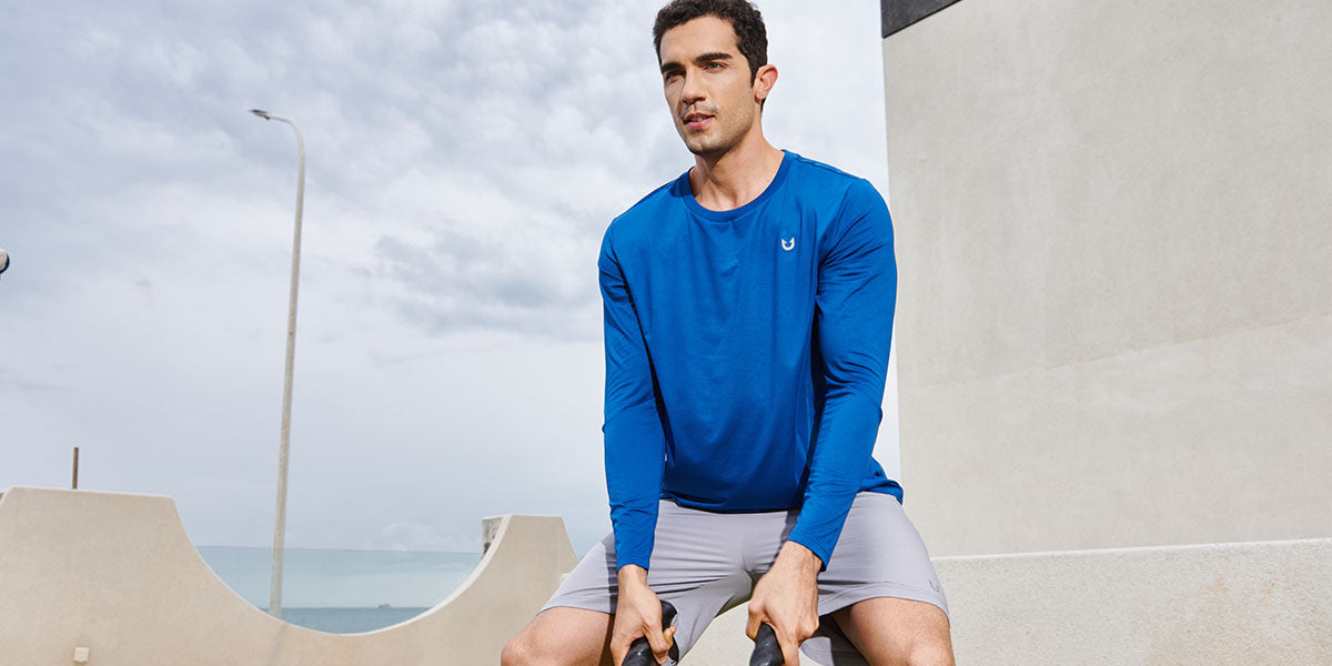 Long Sleeve Workout Shirts with UPF 50+: Engineered for Running, Hiking, and Outdoor Training