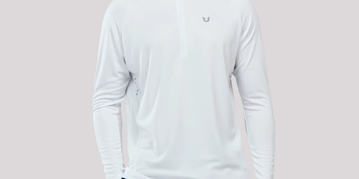 NORTHYARD lightweight quarter-zip athletic pullover for fall running layers