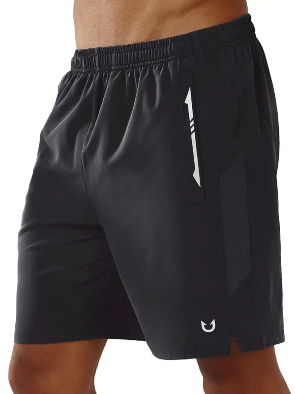 Men's Black Pickleball Running Shorts