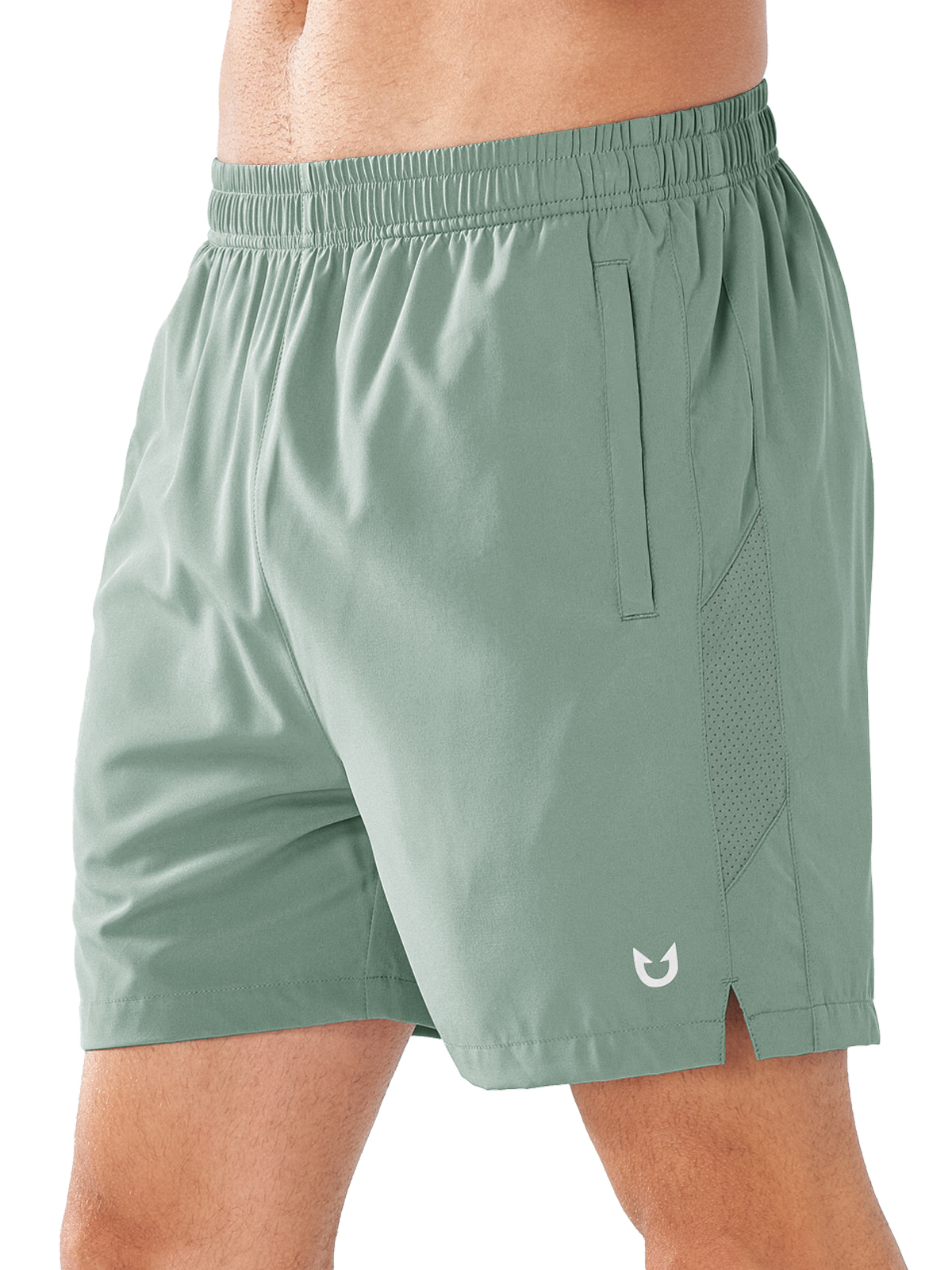 Northyard Men's Workout Running Lodenfrost 5 inch Shorts with Zip Pockets Quick Dry Fit Gym