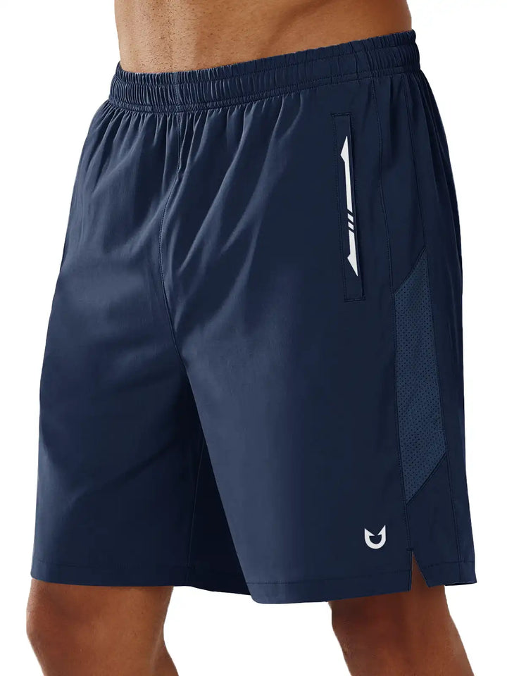 Men's Navy Pickleball Running Shorts