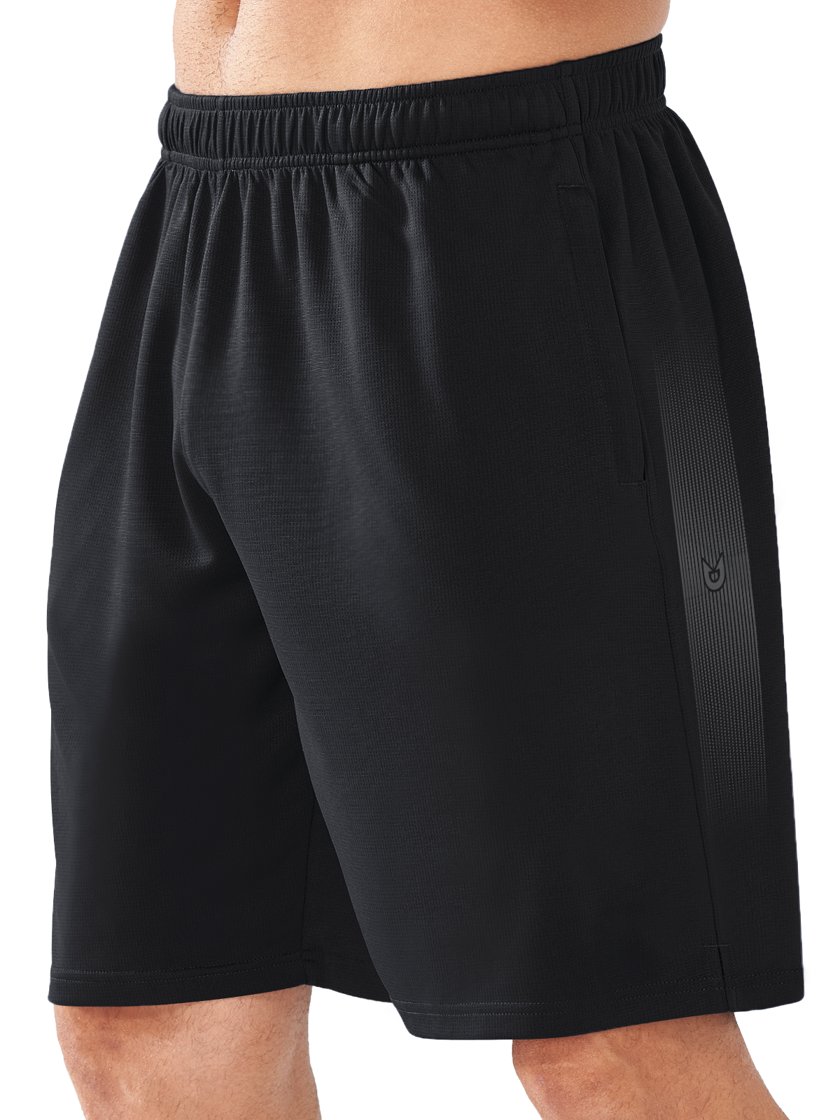 Men's 10" Basketball Sports Long Shorts with Pockets Mesh for Tennis