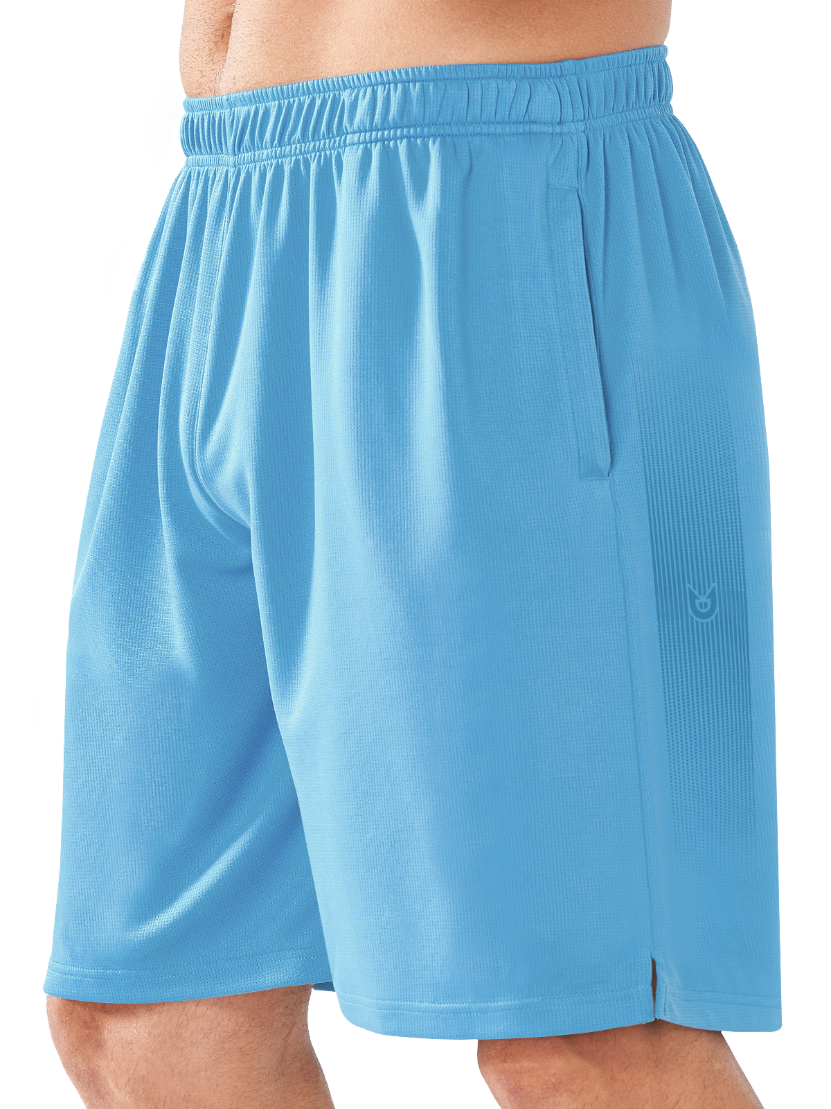Men's 10" Basketball Sports Long Shorts with Pockets Mesh for Tennis