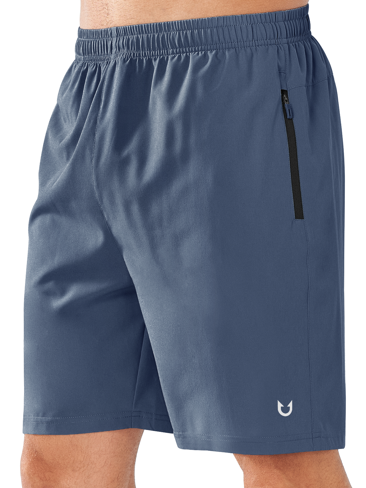 Men's Workout 7 inch Sweat Shorts With Pockets Biker Cycling Shorts