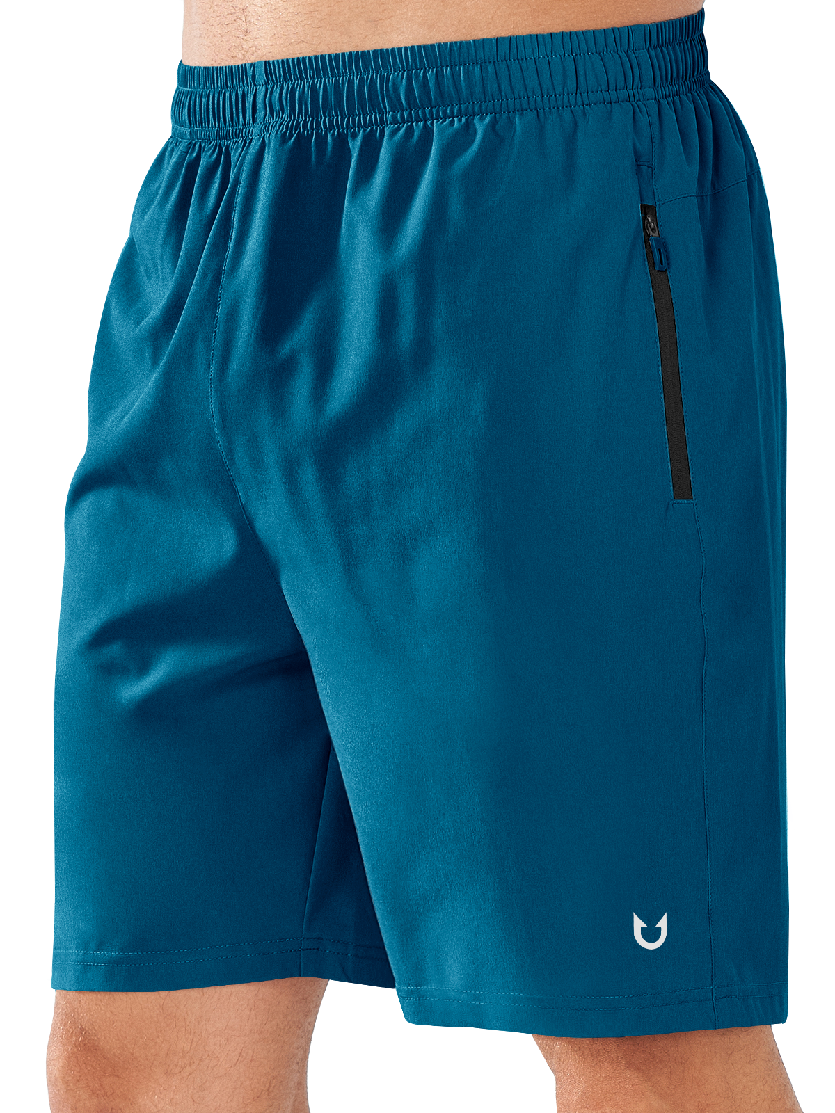 Men's Workout 7 inch Sweat Shorts With Pockets Biker Cycling Shorts