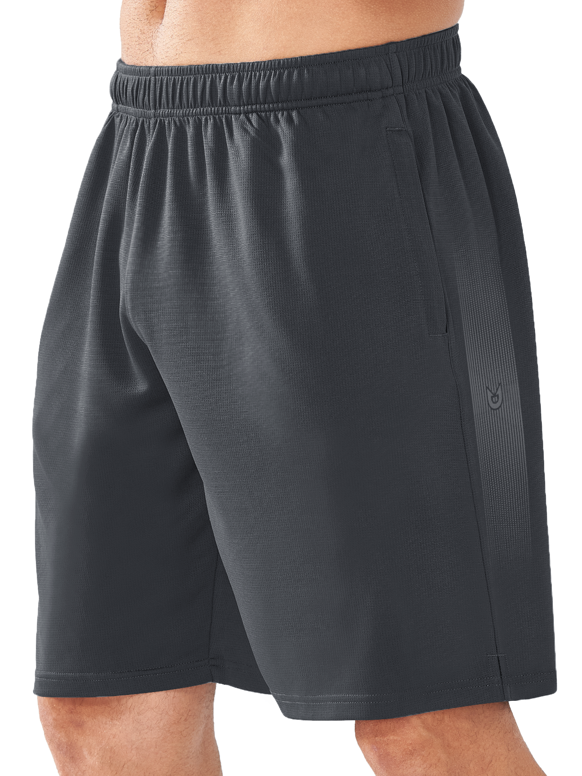 Men's 10" Basketball Sports Long Shorts with Pockets Mesh for Tennis