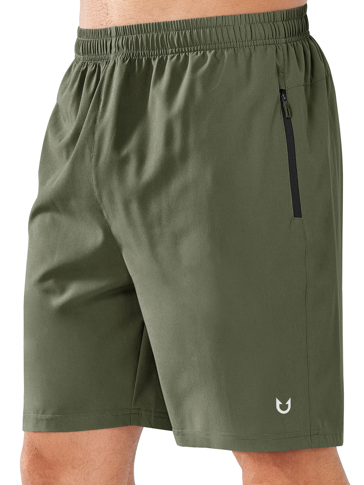 Men's Workout 7 inch Sweat Shorts With Pockets Biker Cycling Shorts