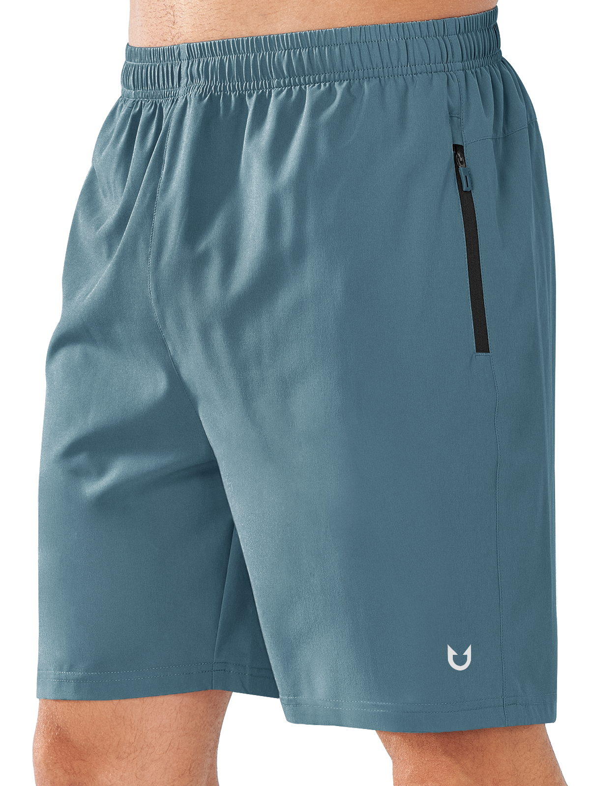 Men's Workout 7 inch Sweat Shorts With Pockets Biker Cycling Shorts