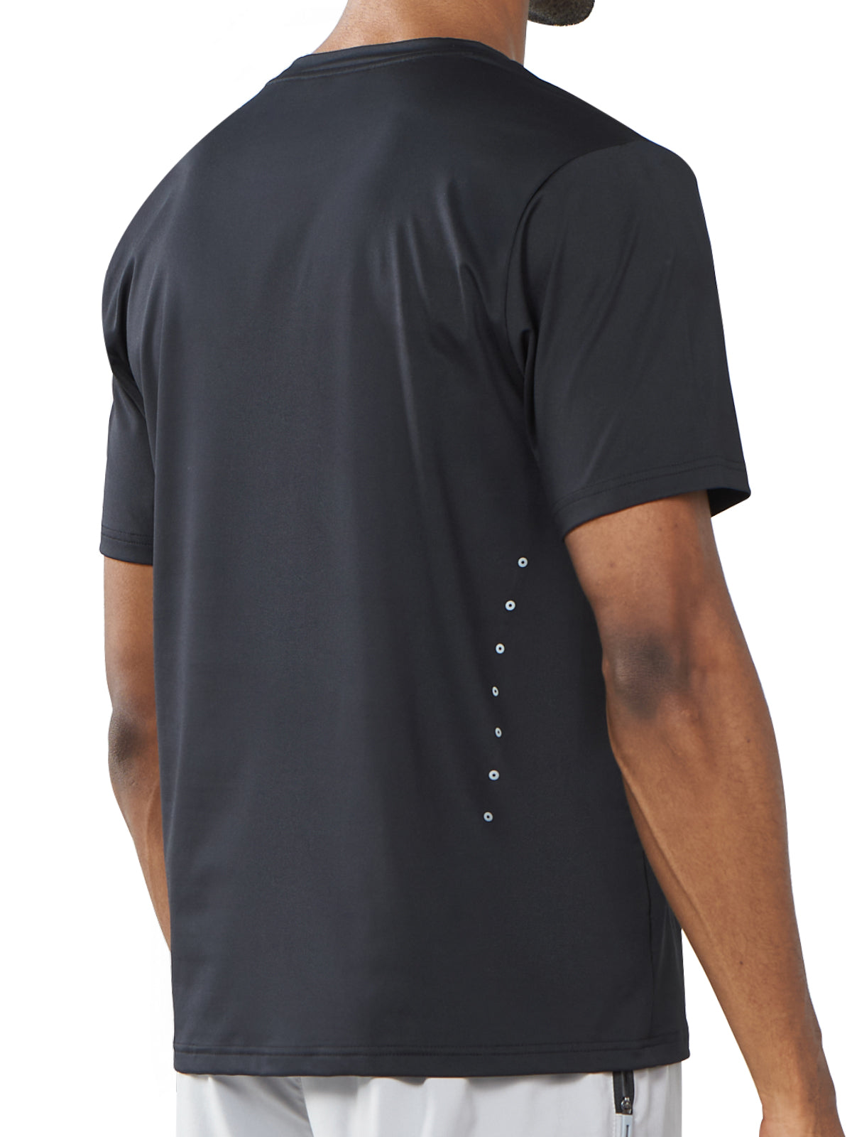 Men's Black Gym Compression Workout T Shirts