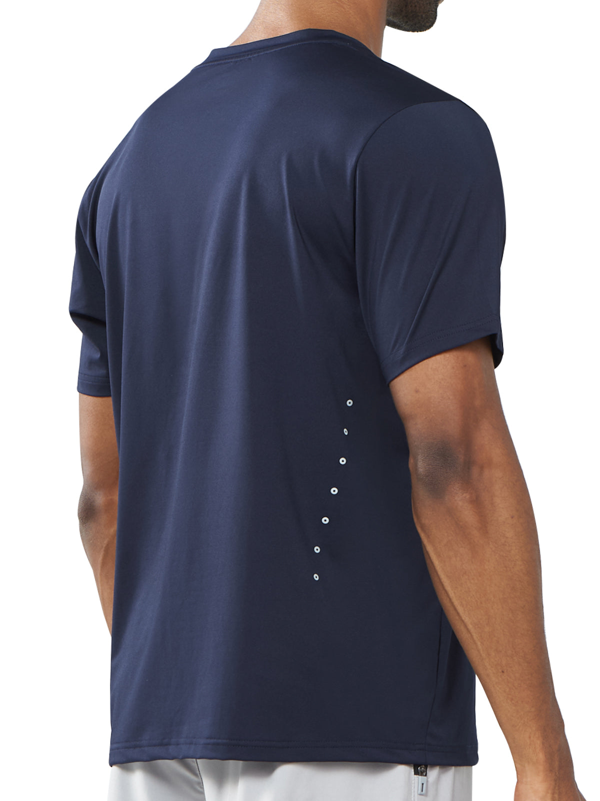 Men's Gym Compression Workout T Shirts Back