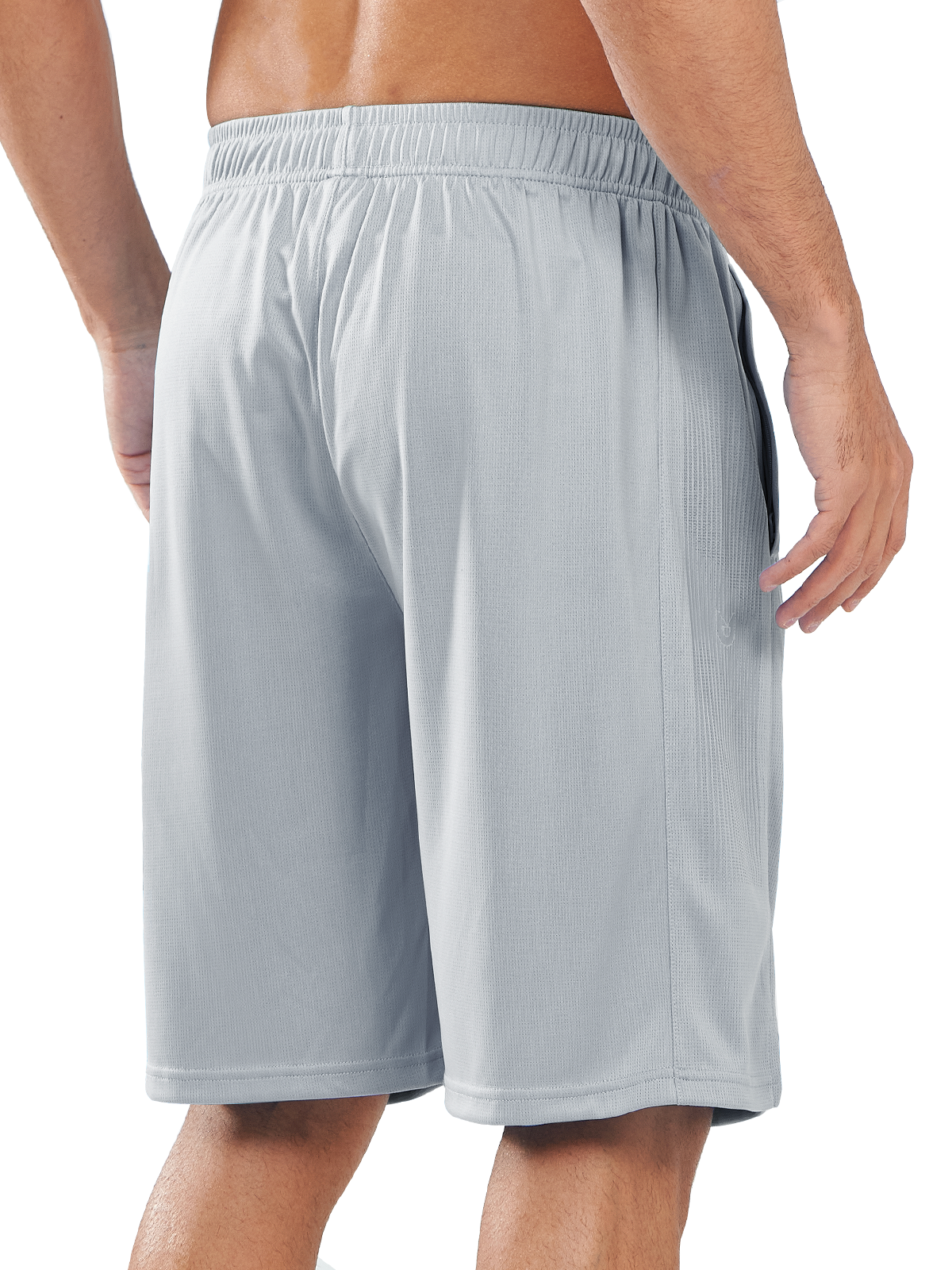 Men's 10" Basketball Sports Long Shorts with Pockets Mesh for Tennis
