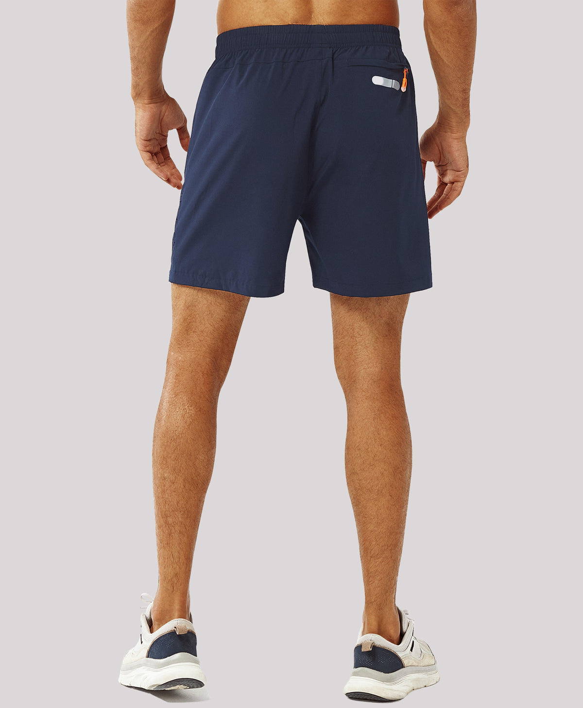 
Men's Moisture Wicking 5-Inch Hiking Shorts & Lightweight Sweat Shorts — Navy