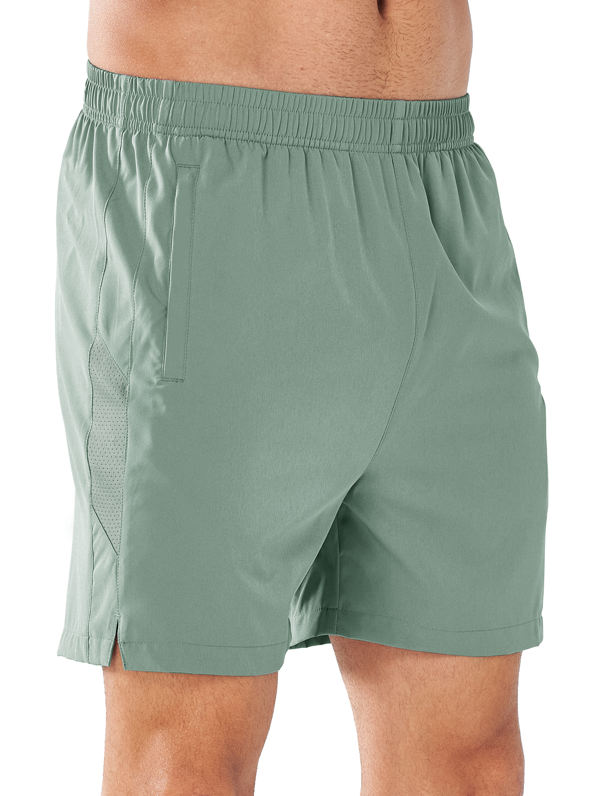 Men's Workout Running 5 inch Shorts with Pockets Quick Dry Fit Gym