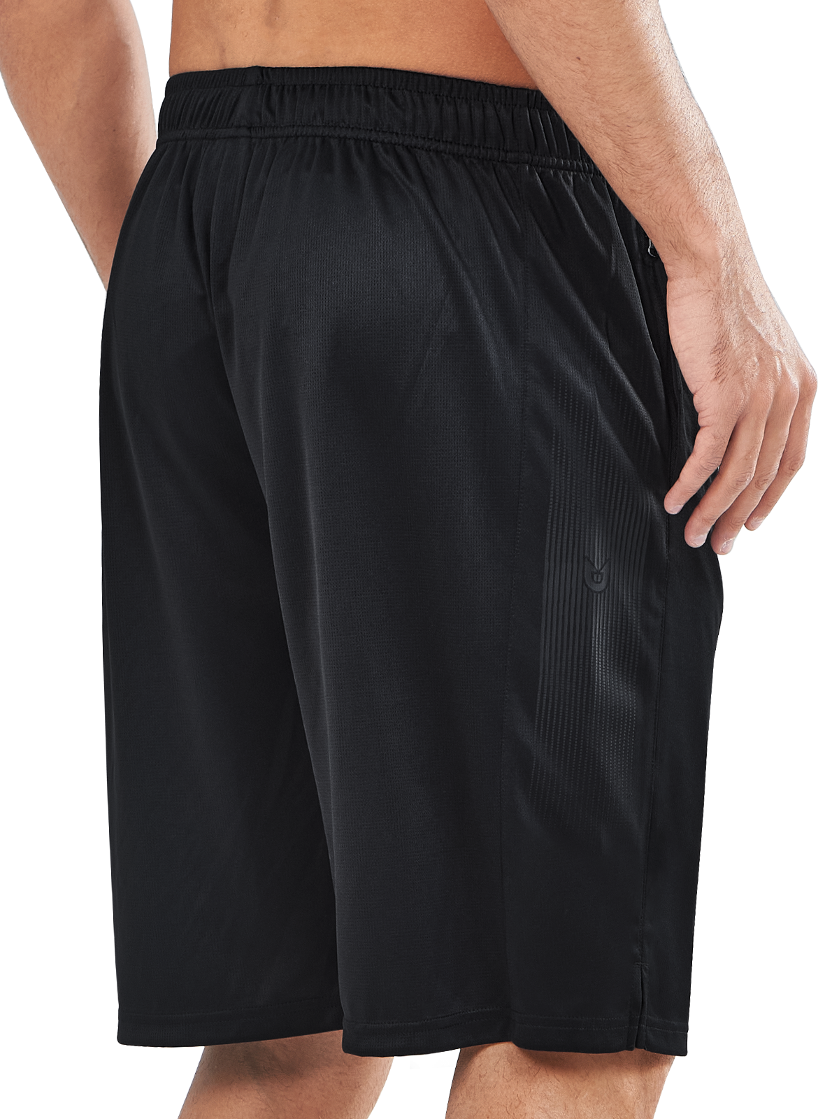 Men's 10" Basketball Sports Long Shorts with Pockets Mesh for Tennis