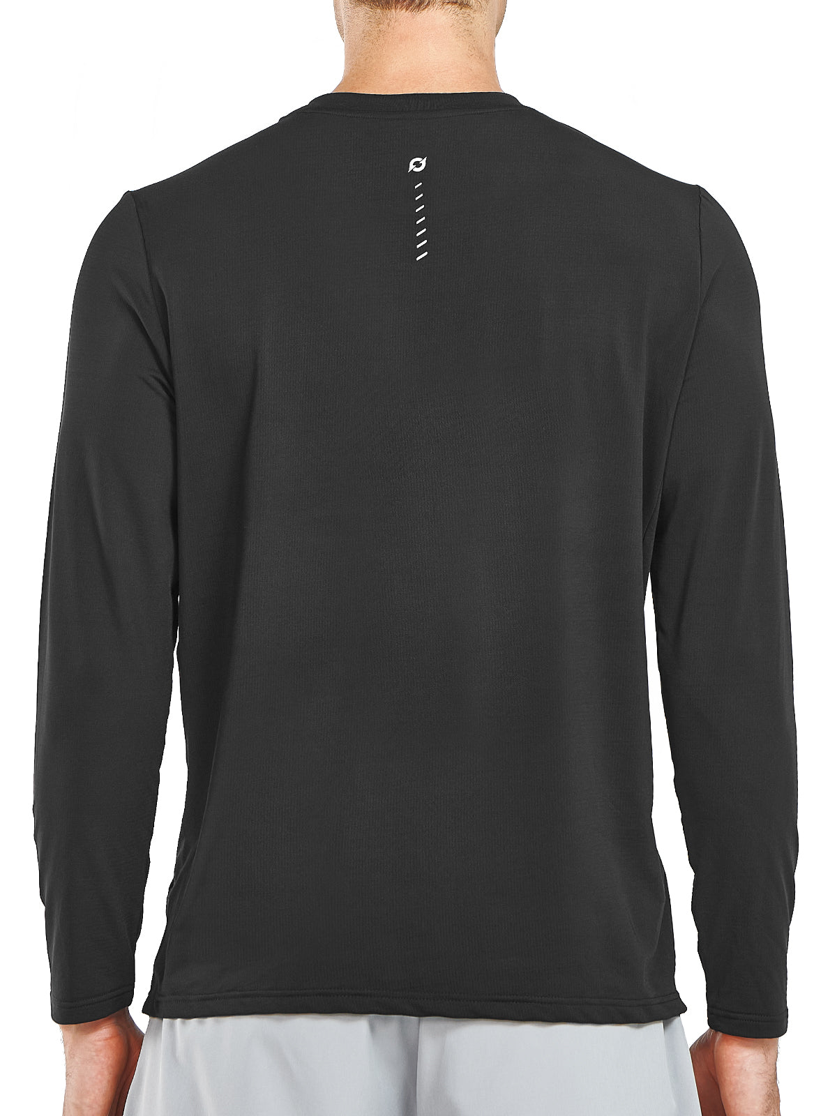 Men's Workout Thermal T-Shirts Fleece Long Sleeve Crewneck for Running
