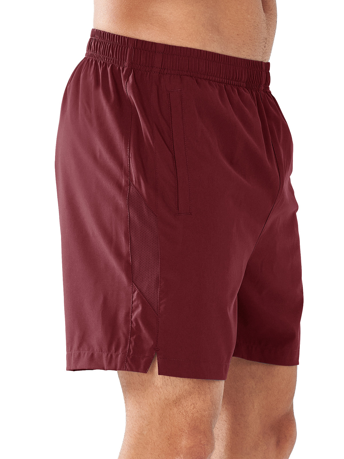 Men's Workout Running 5 inch Shorts with Pockets Quick Dry Fit Gym