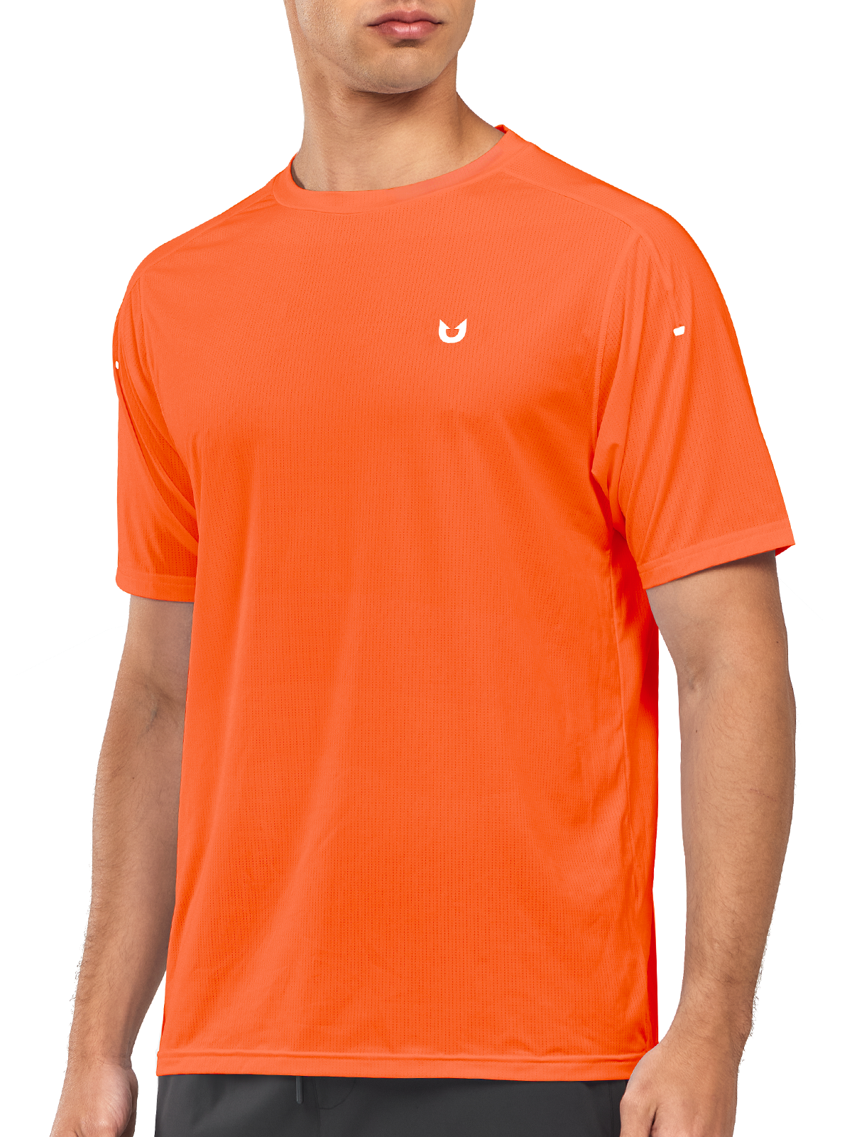 Men’s Orange Compression T-Shirts