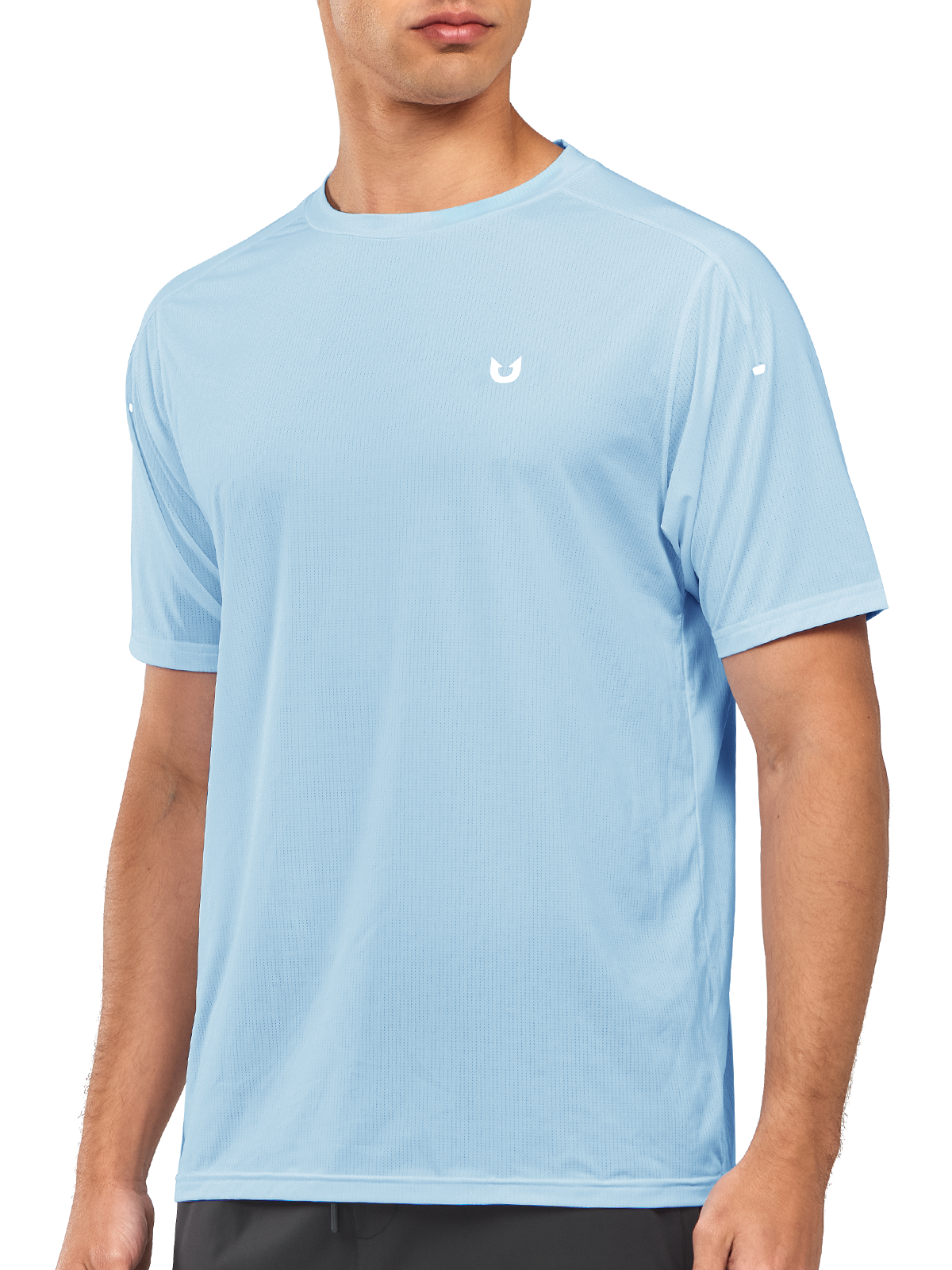 Men’s Sky Blue Compression T-Shirts