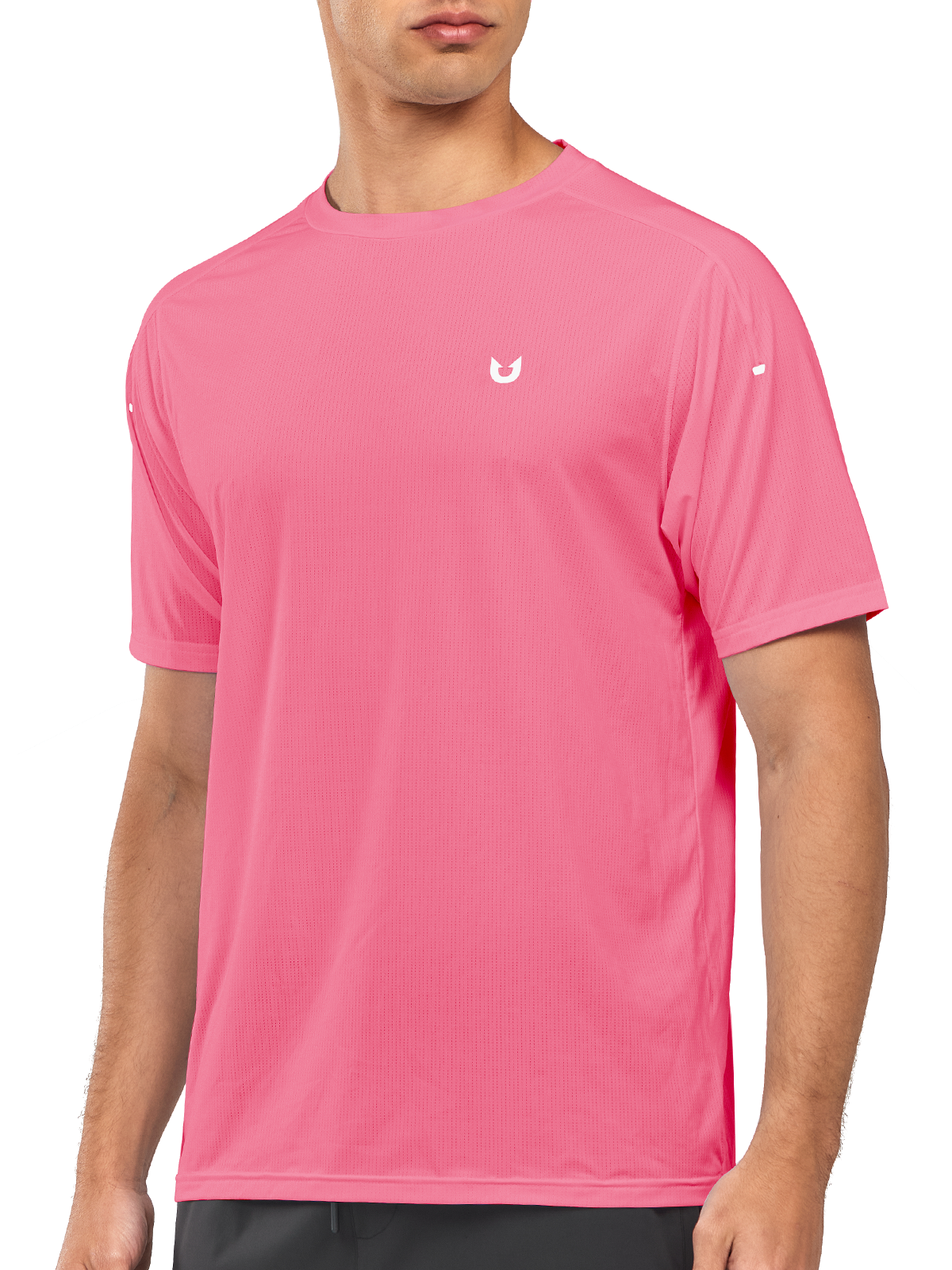 Men’s Powder Pink Compression T-Shirts