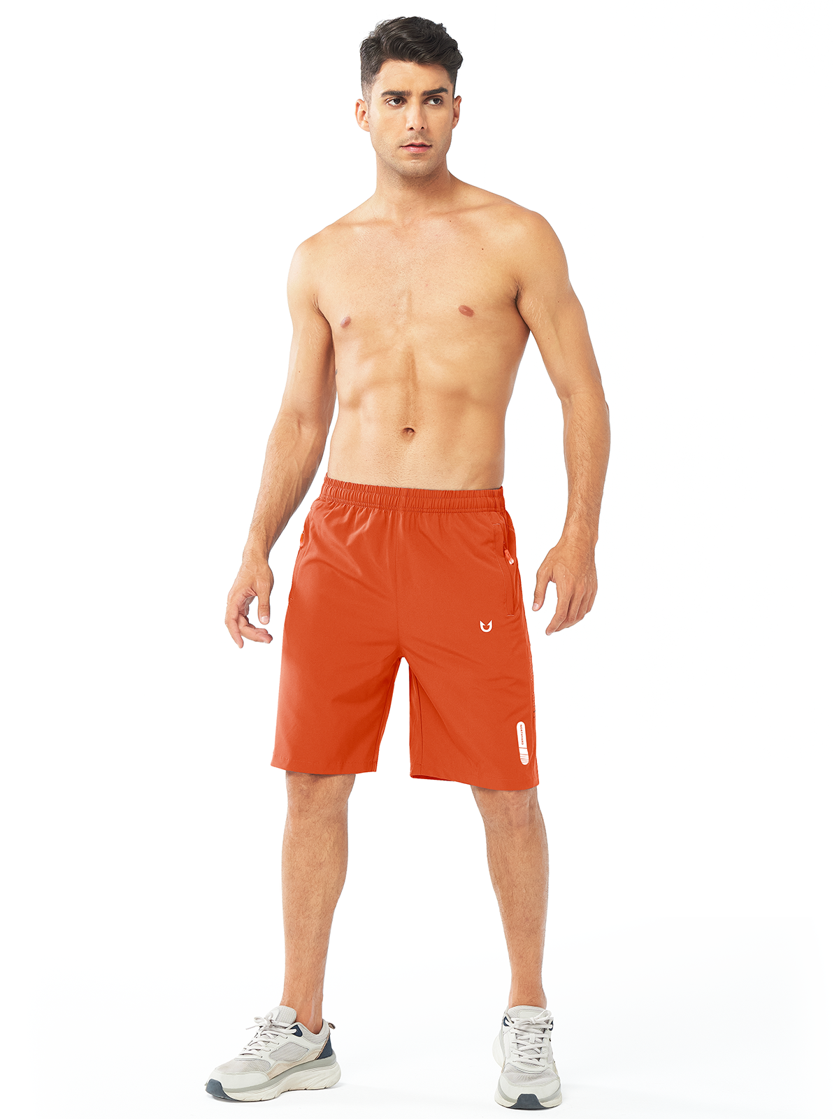 Men's Hiking 9 Inch Inseam Athletic Shorts Quick Dry Fit Gym Workout