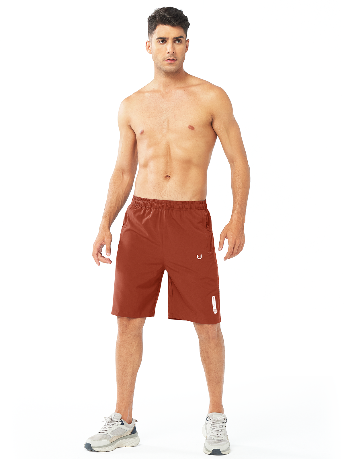 Men's Hiking 9 Inch Inseam Athletic Shorts Quick Dry Fit Gym Workout