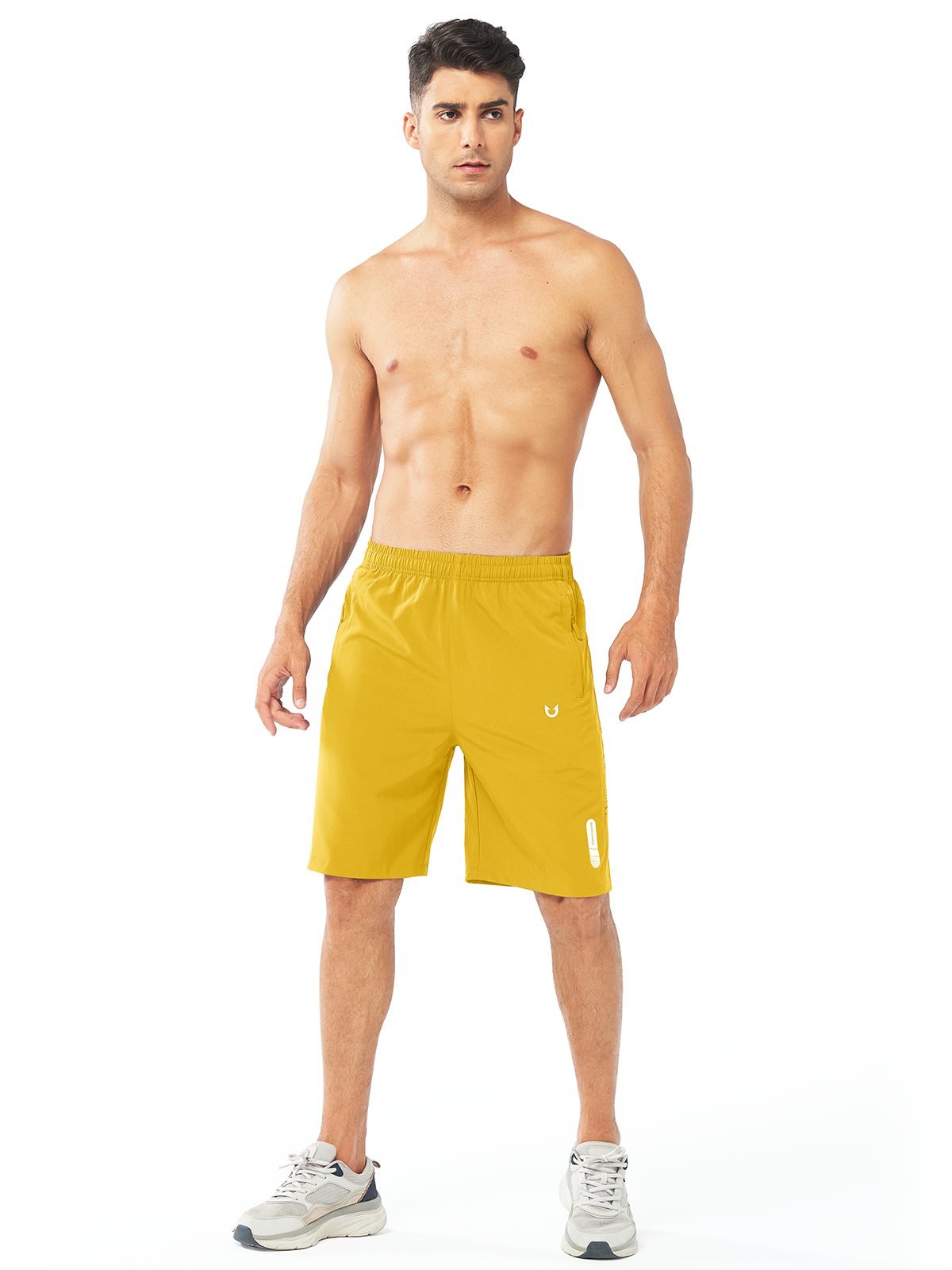 Men's Hiking 9 Inch Inseam Athletic Shorts Quick Dry Fit Gym Workout