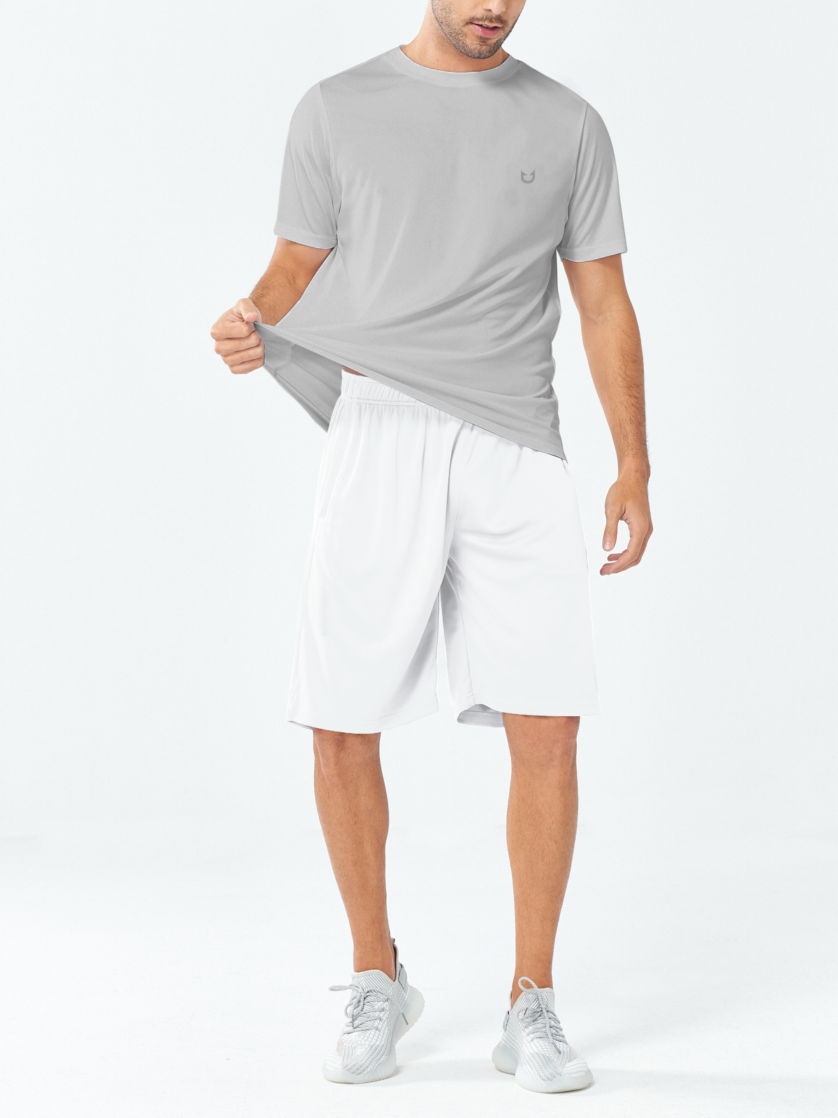 Men's 10" Basketball Sports Long Shorts with Pockets Mesh for Tennis