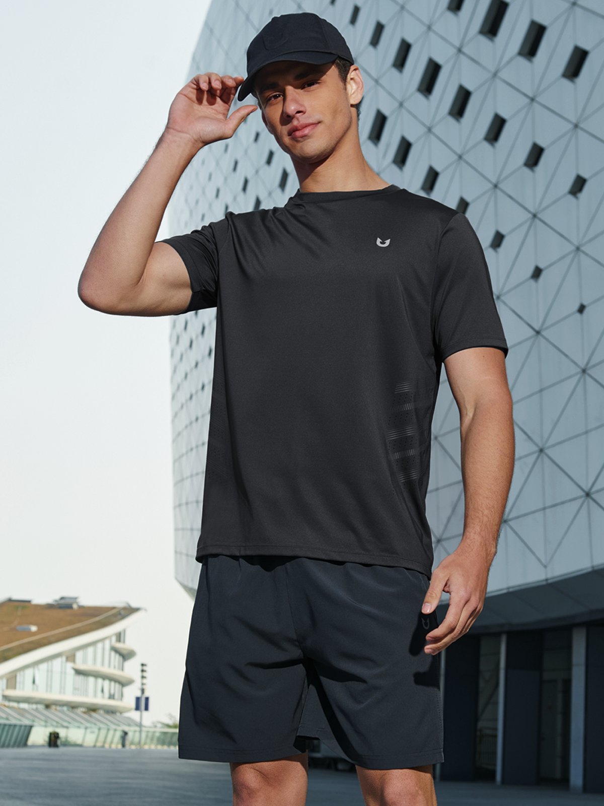 Northyard Men's Athletic T-Shirts Workout Running Short Sleeve Gym Shirts White M