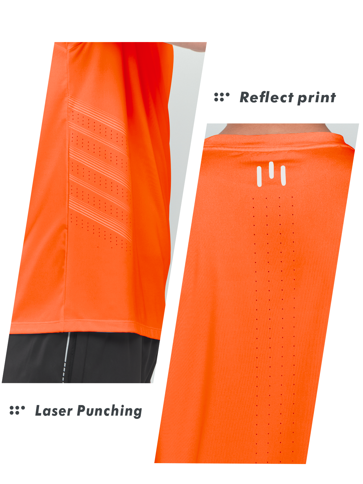 Men's Crew Workout T Shirts Performance Breathable for Gym Training