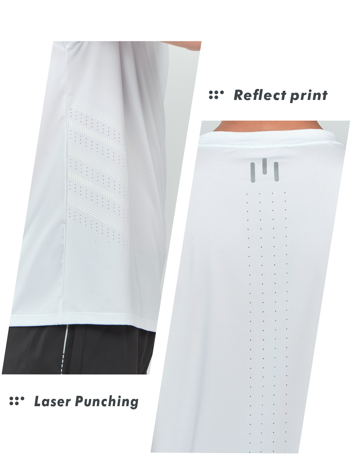 Men's Crew Workout T Shirts Performance Breathable for Gym Training
