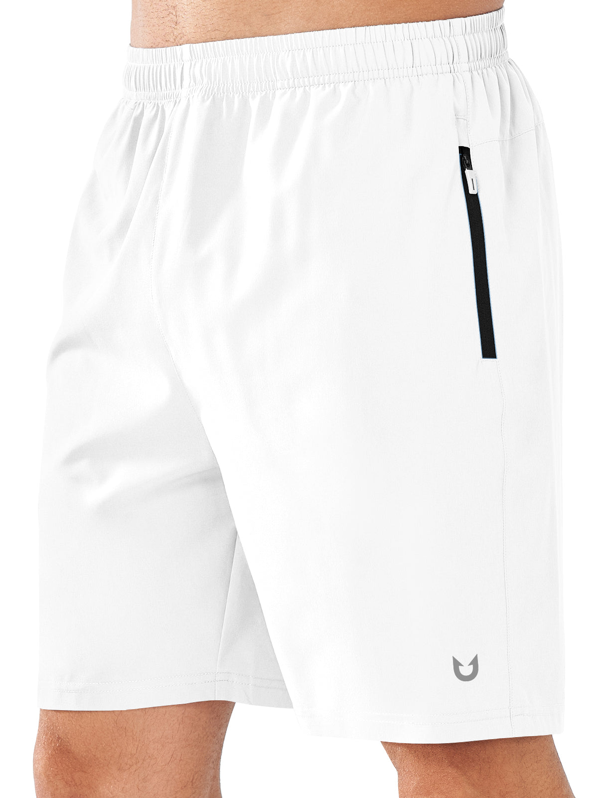 Men's Workout 7 inch Sweat Shorts With Pockets Biker Cycling Shorts