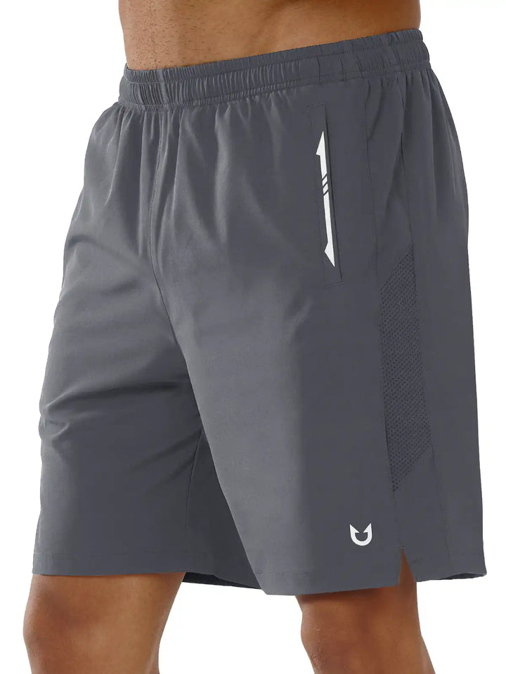 Men's Smoke Grey Pickleball Running Shorts