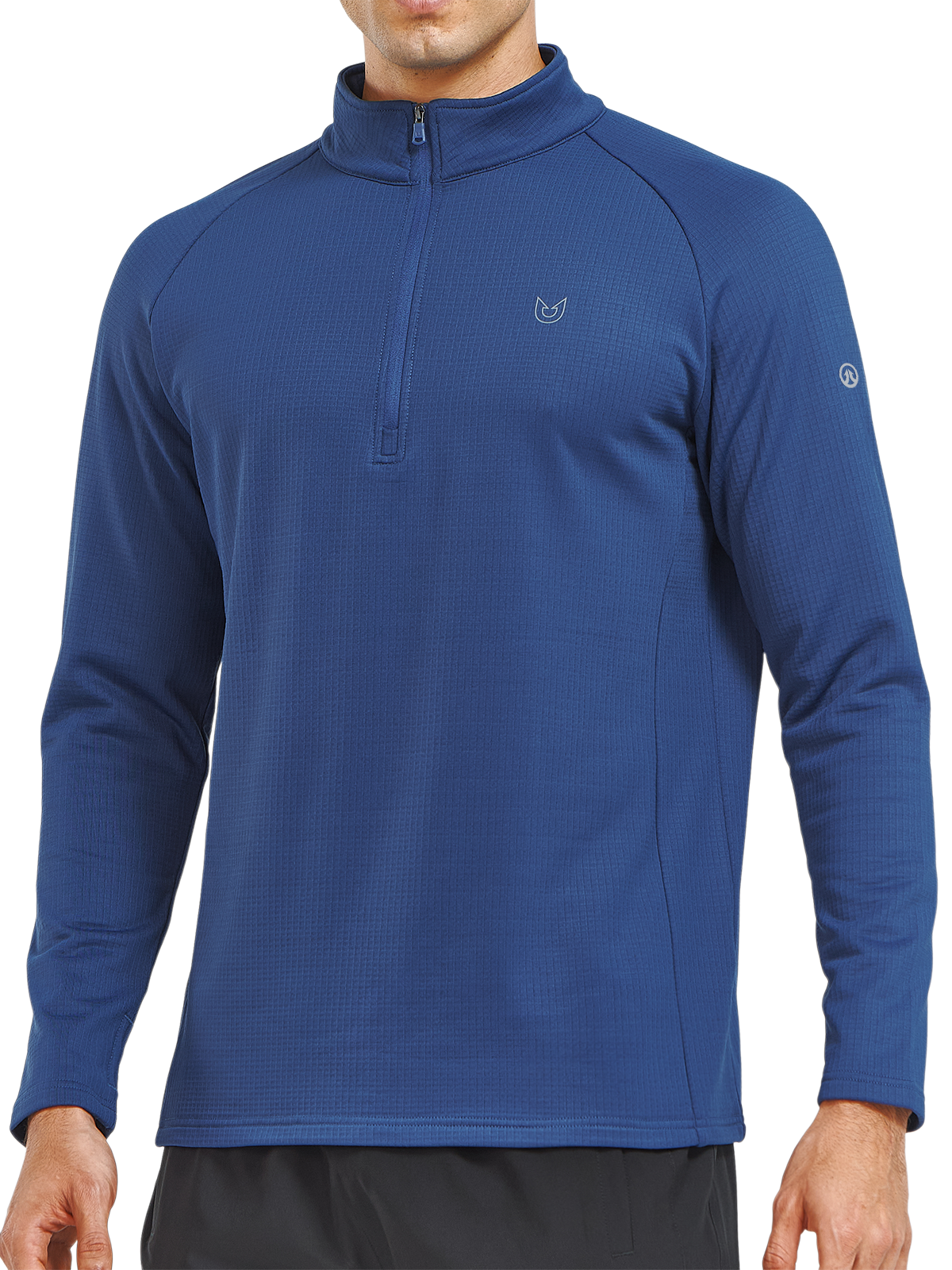 
Men's Quarter Zip Pullover Fleece Long Sleeve Sweatshirts for Hiking