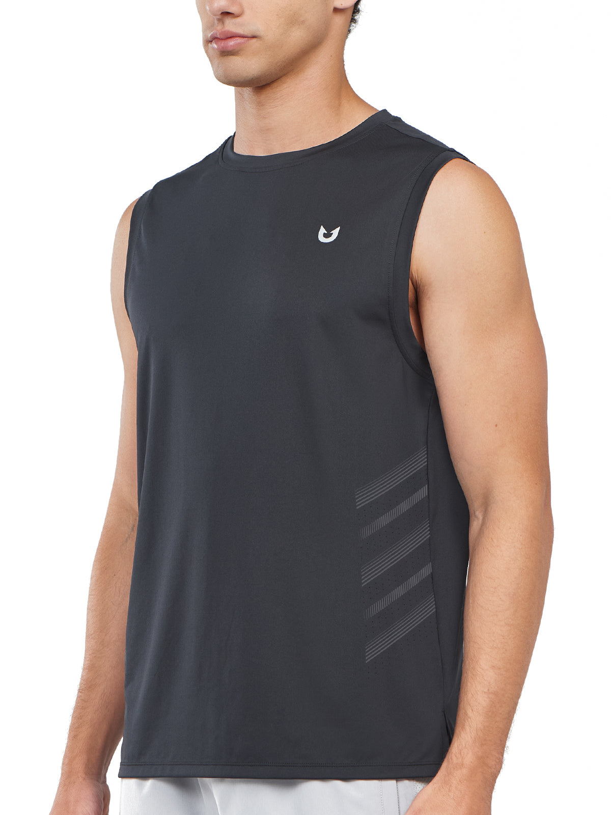 Northyard Men's Black Athletic Sleeveless Shirts Dry Fit Workout Tank Tops for Running