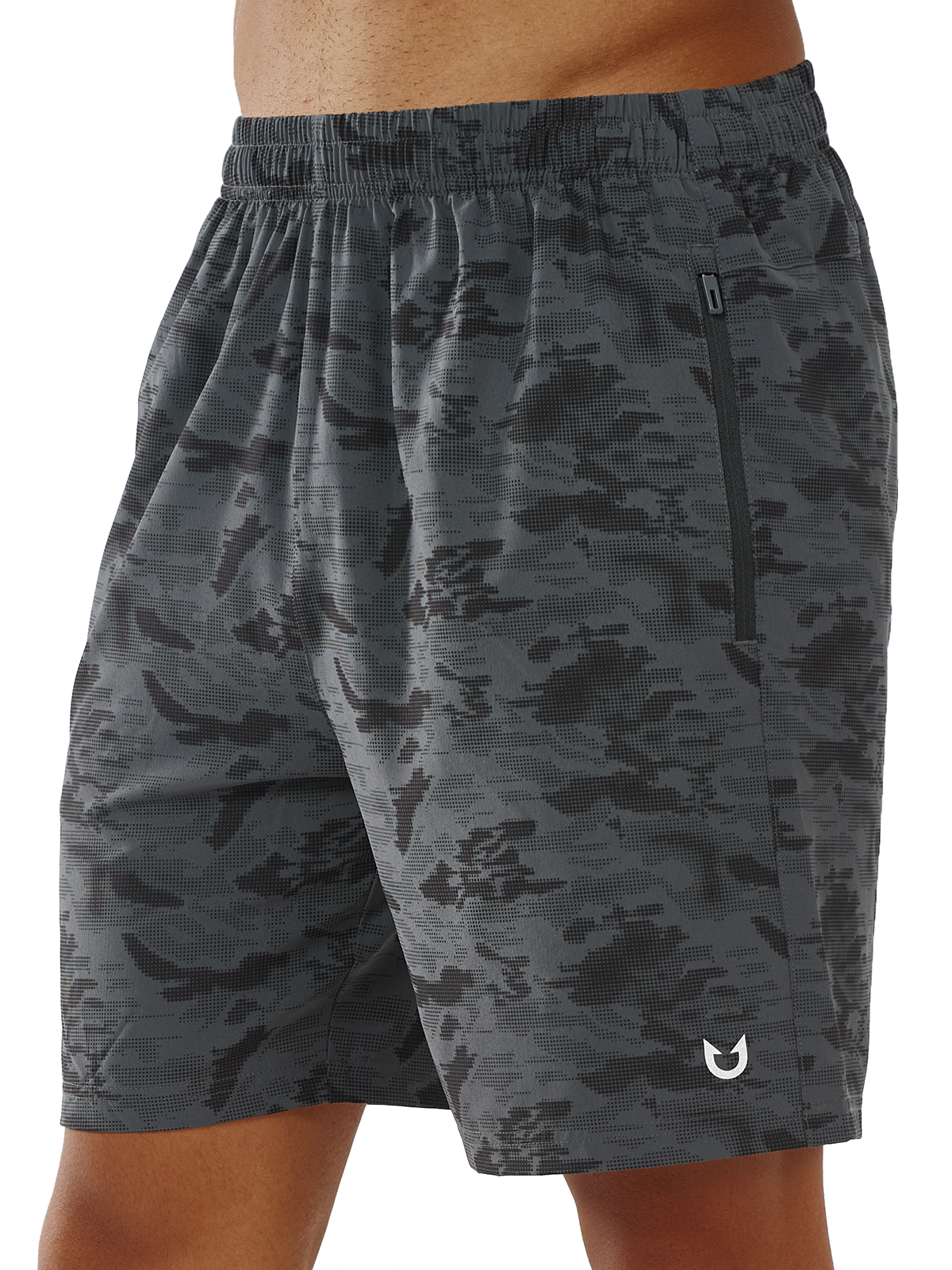 Men's Workout 7 inch Sweat Shorts With Pockets Biker Cycling Shorts