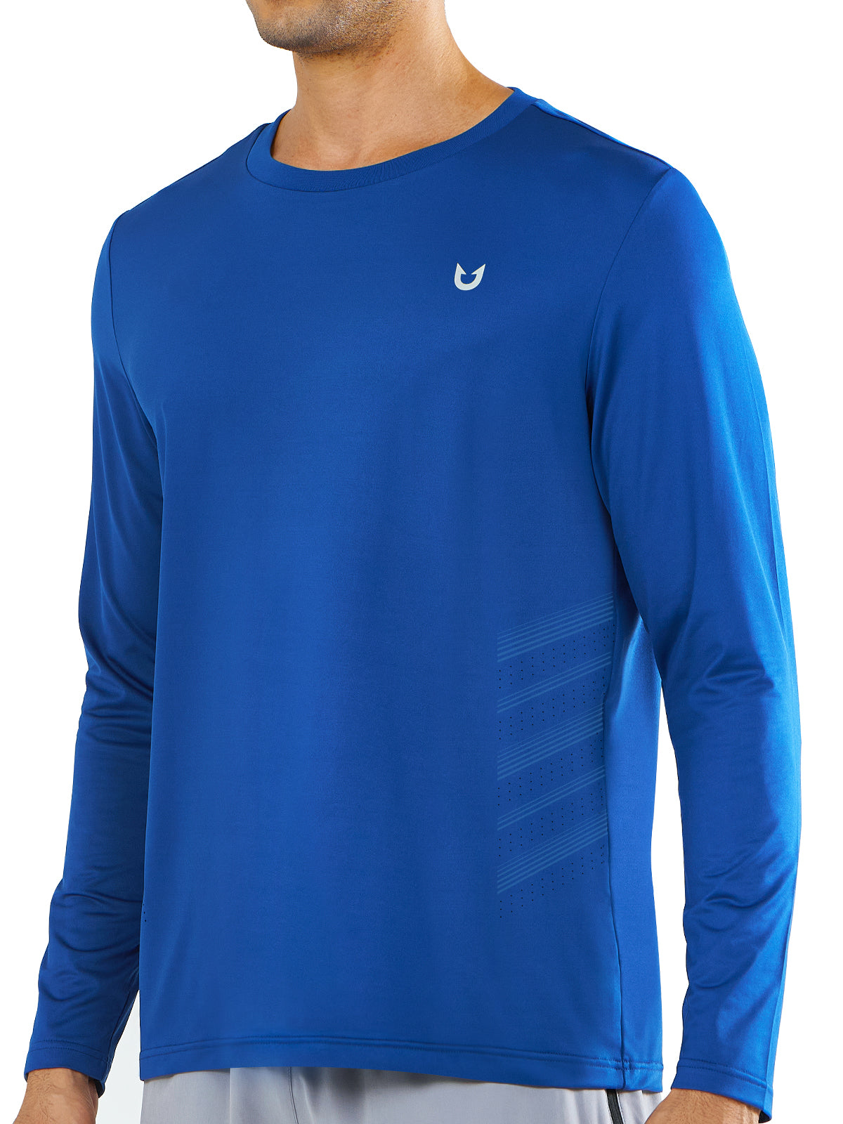 Men's Moisture Wicking Fishing Shirts Long Sleeve Breathable for Gym