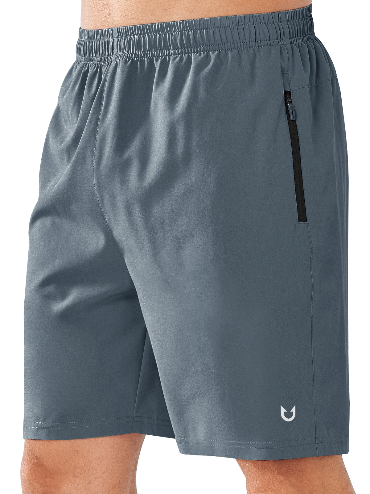 Men's Workout 7 inch Sweat Shorts With Pockets Biker Cycling Shorts