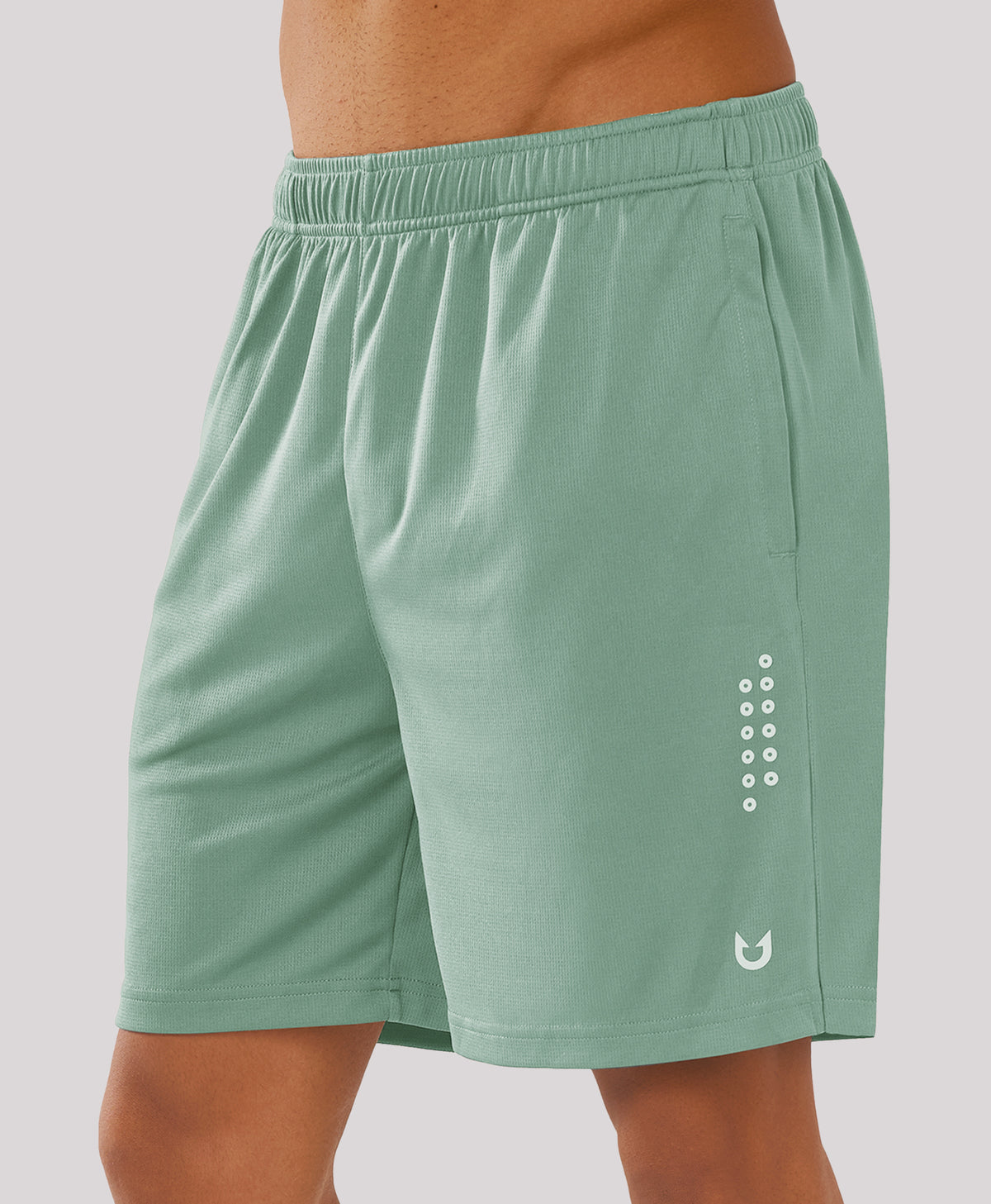 
Men's 7-inch Mesh Tennis Sweat Shorts with Pockets Elasticated Waist — Lodenfrost