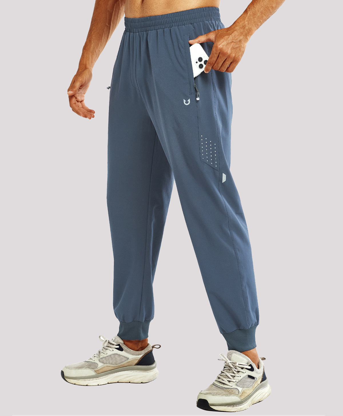 
Men's Lightweight Athletic Joggers Gym Workout Sport Pants for Running — Cool Grey