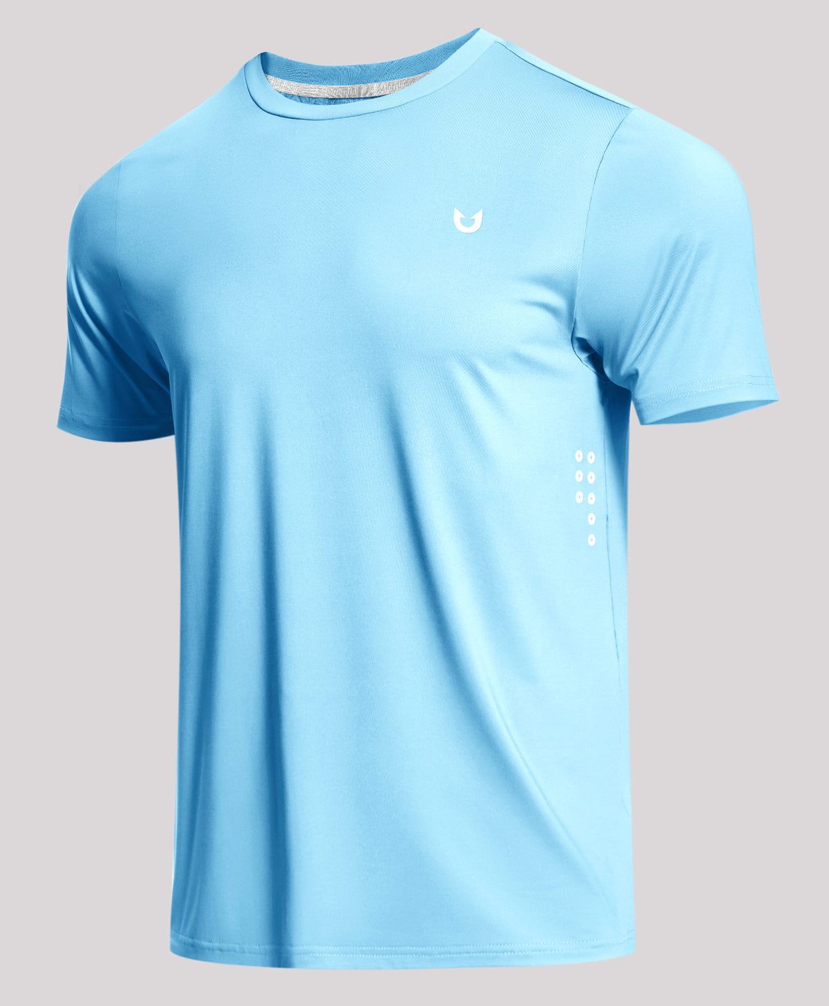 
Men's Performance Workout Short Sleeve T-Shirts — Sky Blue