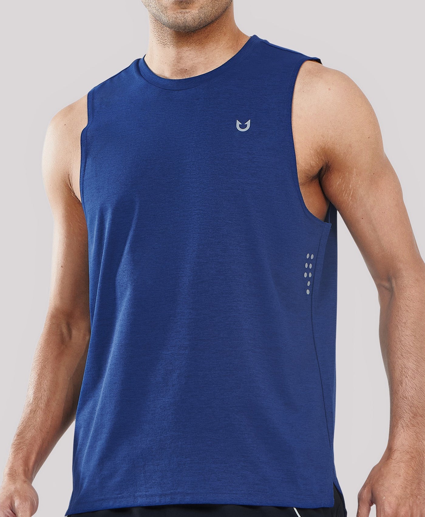 NORTHYARD Men's Muscle Workout Tank Top Performance Quick Dry Sleeveless Shirts
#color_NAVY