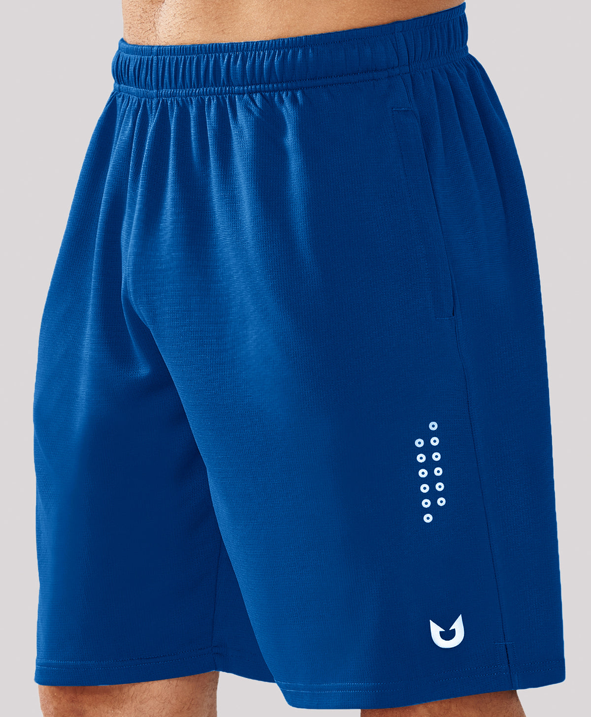 
Men's 10" Breathable Mesh Basketball Athletic Shorts — Royal Blue