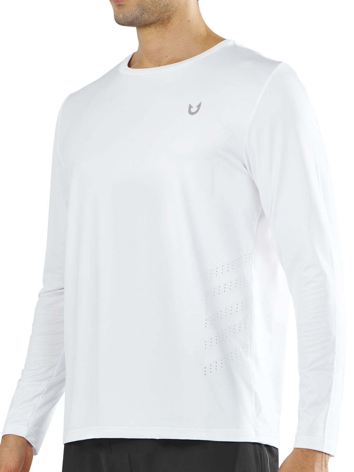 Men's Moisture Wicking Fishing Shirts Long Sleeve Breathable for Gym