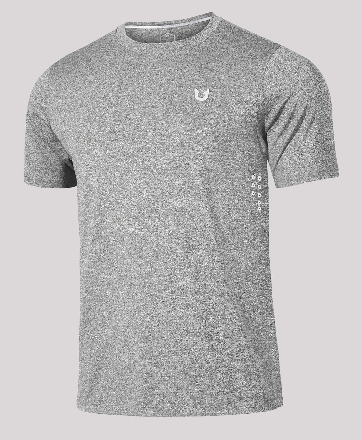 
Men's Performance Workout Short Sleeve T-Shirts — Light Heather