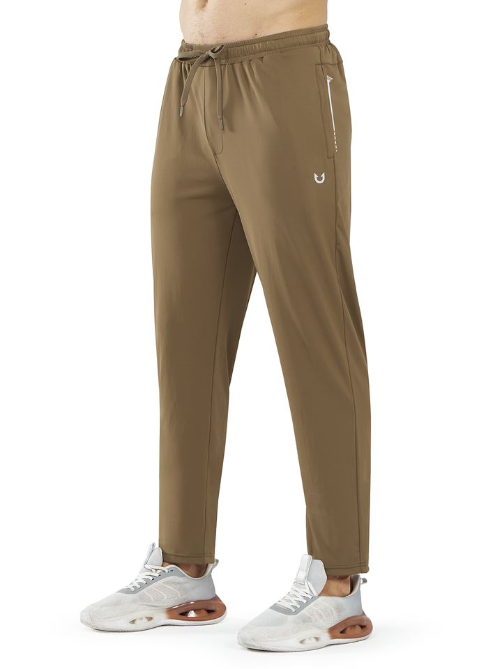 Northyard Men's Dark Khaki Athletic Work Pants Lightweight Track Joggers for Gym Running