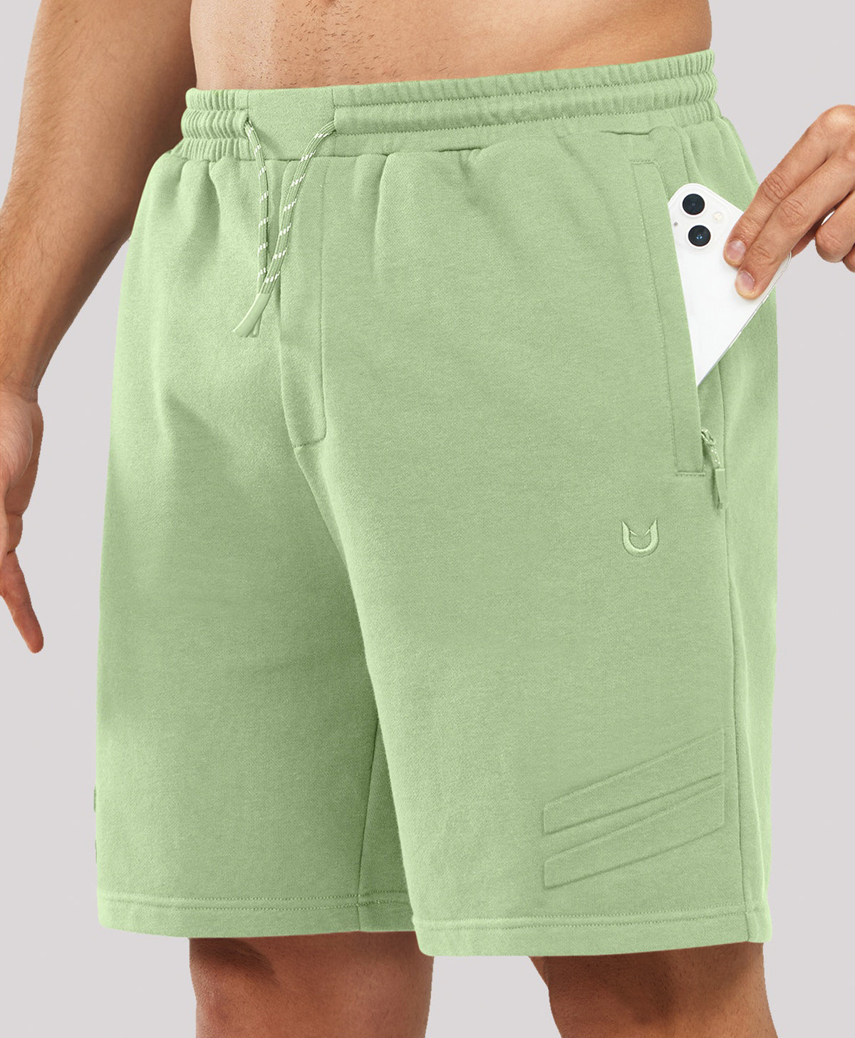 
Men's 7" Soft Cotton Sweat Shorts with Zip Pockets — Lodenfrost