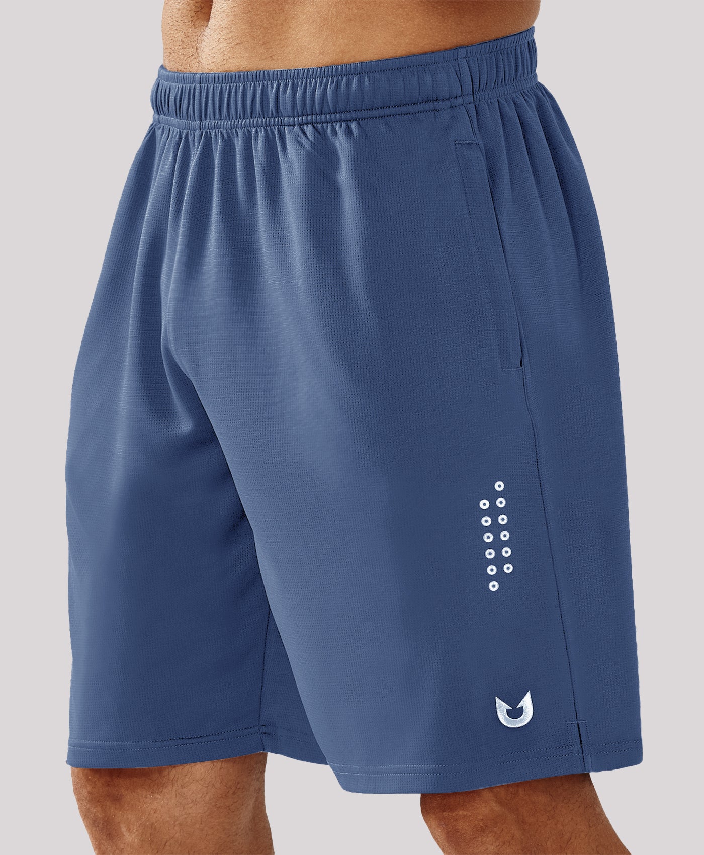 Northyard Men's 10" Breathable Mesh Basketball Athletic Shorts Quick-Dry Workout Shorts with Zipper Pockets
#color_Federal Blue