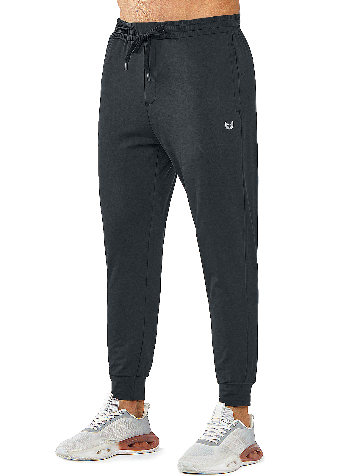 
Northyard Men's Black Running Breathable Joggers Workout Gym Sweatpants for Pickleball