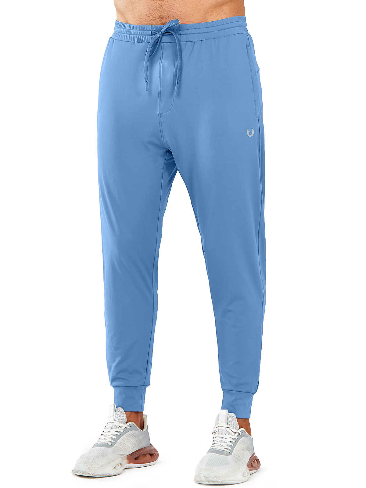 
Northyard Men's Grey Blue Running Breathable Joggers Workout Gym Sweatpants for Pickleball