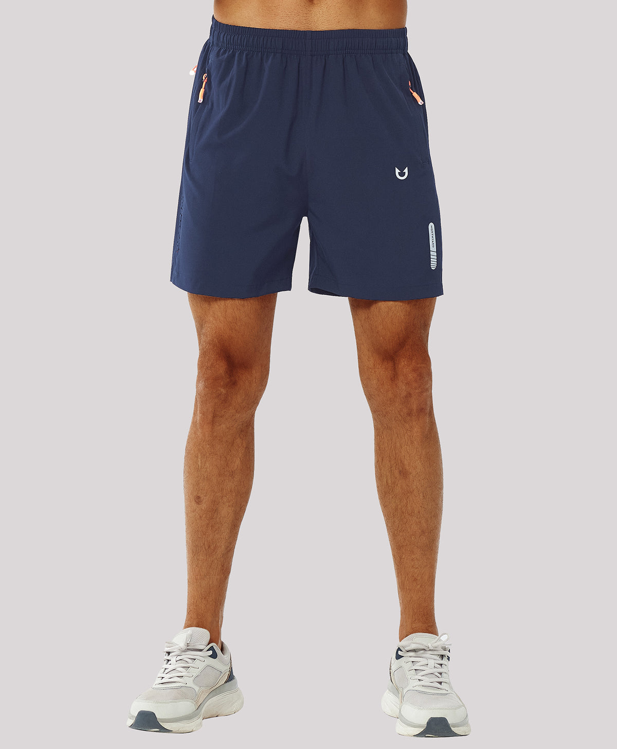 
Men's Moisture Wicking 5-Inch Hiking Shorts & Lightweight Sweat Shorts — Navy